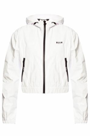 Hooded jacket with logo, zdjęcie 1 Hooded jacket with logo od MSGM